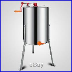 4/8 frame honey extractor stainless steel beehive drum
