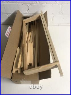 100 Super Frames for national beehive, SN4, Self Spacing, Pine, Grade1