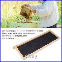 10Pcs Beehive Frames Foundations Kit Wooden Frames Beeswax Dipped