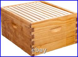10-Frame Bee Hive 1 Brood Beehive Box and 1 Medium Bee Hive Super Box, Bee Hives