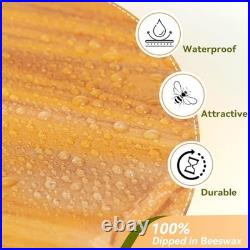 10-Frame Bee Hive Complete Beehive Kit Beeswax Coated Beehive Include Frames