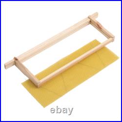 10-Frame Bee Hive Kit Beeswax Beehive Frames & Foundation Sheets Beekeeping Box