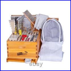 10-Frame Beehive Starter Kit, Bee Hive Kit Dipped in 100% 10Frame Hive Kit