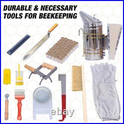 10-Frame Beehive Starter Kit, Bee Hive Kit Dipped in 100% Beeswax, Bee Hives Box