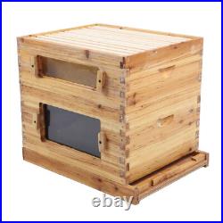 10 Frame Complete Beehive Kit Wooden Bee Hive Super Box For Beekeepers Pro 10 Frame Complete Beehive Kit Wooden Bee Hive Super Box For Beekeepers Pro