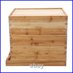 10 Frame Complete Beehive Kit Wooden Bee Hive Super Box For Beekeepers Pro 10 Frame Complete Beehive Kit Wooden Bee Hive Super Box For Beekeepers Pro