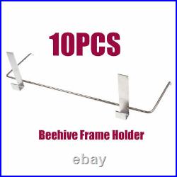 10 Pcs Heavy Duty Bee Hive Frame Holder Metal Frame Grip Shovel Bee Frame
