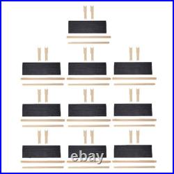 10 Set Beehive Frames Foundations Kit Honey Bee Frames With Beeswax Coated BAJ 10 Set Beehive Frames Foundations Kit Honey Bee Frames With Beeswax Coated BAJ