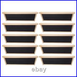 10 Set Beehive Frames Foundations Kit Honey Bee Frames With Beeswax Coated BAJ 10 Set Beehive Frames Foundations Kit Honey Bee Frames With Beeswax Coated BAJ