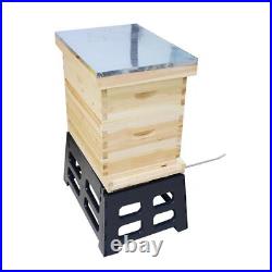 10-frame Beehive Stand Bee Tools Beekeeping Easy to Install Hive Stand Frame 10-frame Beehive Stand Bee Tools Beekeeping Easy to Install Hive Stand Frame