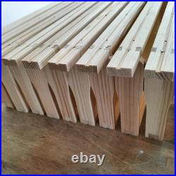 10pcs Assembled BS National Super Bee Hive Frames with Foundation, Hoffman style