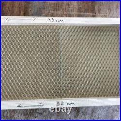 10pcs Assembled BS National Super Bee Hive Frames with Foundation, Hoffman style