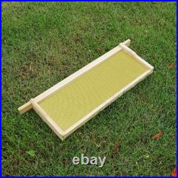 10pcs Assembled BS National Super Bee Hive Frames with Foundation, Hoffman style