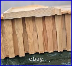 10pcs Assembled National Brood Bee Hive Frames, Super Bee Hive Frames Foundation