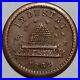1863_Civil_War_Token_Industry_Not_One_Cent_Bees_Beehive_Rotated_Die_01_tq