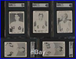 1961 Maple Leafs Bee Hive Baseball SGC 4-4.5 av graded nr set 23/24 +album 50783