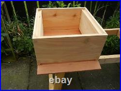 1 National Bee Hive, Cedar wood with frames, Assembled
