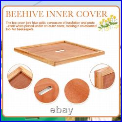 1 Set Beehive Parts Kit for 10 Frame Bee Hive, Includes Telescoping Top Cover, I