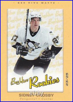 2005 05-06 RARE BEEHIVE SP SIDNEY CROSBY HIVE MATTE /25 No Auto jersey rookie
