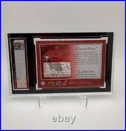 2005-06 Bee Hive Hockey Sidney Crosby # MM-SC Matted Materials