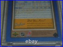2005-06 Hockey Card Rookie Sidney Crosby Rc Beehive Blue 101 Penguins NHL Mint