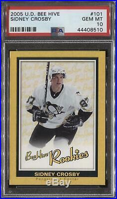 2005/06 Upper Deck Beehive Sidney Crosby Rookie Card #101 PSA 10