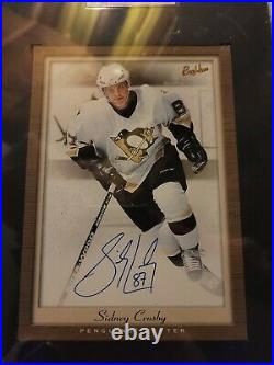 2005-06 signed Photo Graphs SIDNEY CROSBY ROOKIE rc UD Beehive auto PENGUINS coa