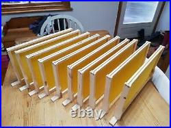 20 BS DN4 Frames National Beehive Brood Hoffman with Wired Foundation- Assembled