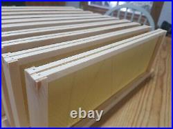 20 BS SN1 Frames National Beehive Shallow Super with Wired Foundation- Assembled