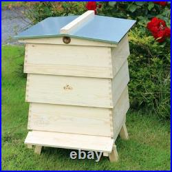 2NDS Decorative Beehive Garden Ornament Storage Imitation Hive Pine 4801