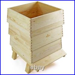 2NDS Decorative Beehive Garden Ornament Storage Imitation Hive Pine 4801