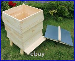 2NDS Decorative Beehive Garden Ornament Storage Imitation Hive Pine 4801