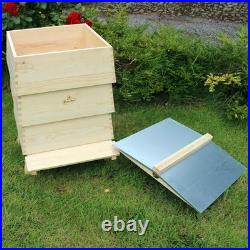 2NDS Decorative Beehive Garden Ornament Storage Imitation Hive Pine 4801