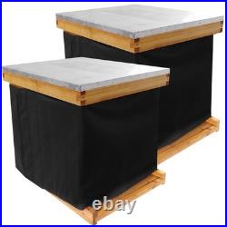 2PCS Winter Bee Hive Wrap for 10 Frame Hives, Beehive Wrap Beekeeping Supplies