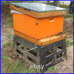 2Pcs Beehive Screened Bottom Board 10 Frame Langstroth Bee Hive Screened Bottom