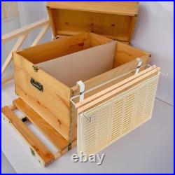 2Pcs Reusable Stainless Steel Beehive Frame Holder for Hive Support