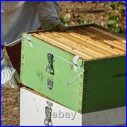 2Pcs Reusable Stainless Steel Beekeeping Stand Bee Hive Frame Support