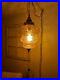 2_AVAIL_Vintage_Swag_Lamp_Amber_Beehive_Crackle_Glass_MCM_Hanging_Light_01_awf