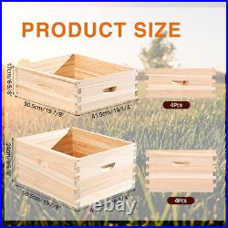 2 Pcs 10 Frame Bee Hive Box