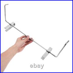 2 Pcs Stainless Steel Beehive Nest Frame Bracket Honey Holder Side Holders
