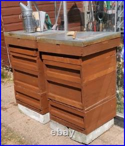 2 X National Bee Hives, Including Accessories