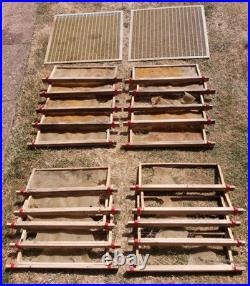 2 X National Bee Hives, Including Accessories