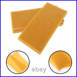 30PCS Natural Honeycomb Beehive Wax Base Sheets Honeycomb Sheets