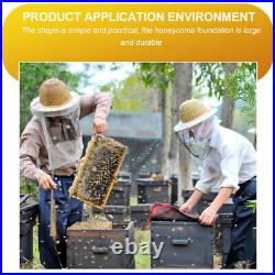 30PCS Natural Practical Beehive Wax Base Sheets Nest Foundation
