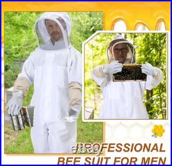 30 Pcs Beekeeping Starter Kit Bees Keeper Starting Kit All Bee Suit Gloves Hive