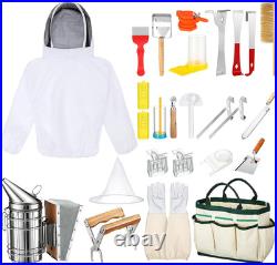 30 Pcs Beekeeping Supplies Beehive Equipment Beekeeping Starter Kit Bee Keeper
