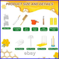 30 Pcs Beekeeping Supplies Beehive Equipment Beekeeping Starter Kit Bee Keeper