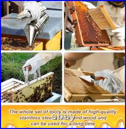 30 Pcs Beekeeping Supplies Beehive Equipment Beekeeping Starter Kit Bee Keeper