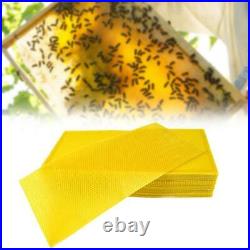 30pcs Natural Beeswax Sheets, Bee Honey Sheets, Beekeeping Hives Beehive