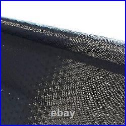 39 in x 10 FT BEE HIVE Carbon Fiber Fabric BEEHIVE Weave-3K 220g-Black